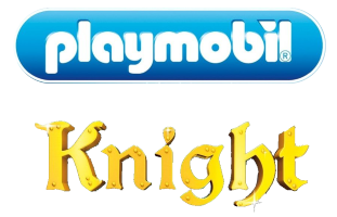 Playmobil: Knights title screen for Nintendo DS